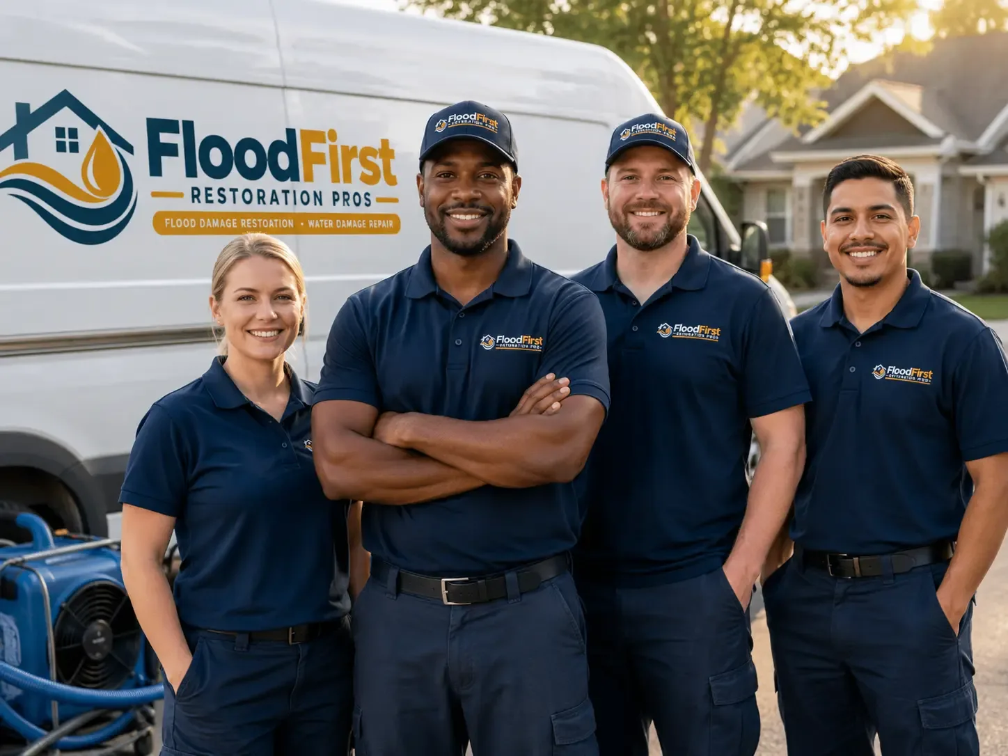 Flood Damage Restoration company in Dunlow, WV